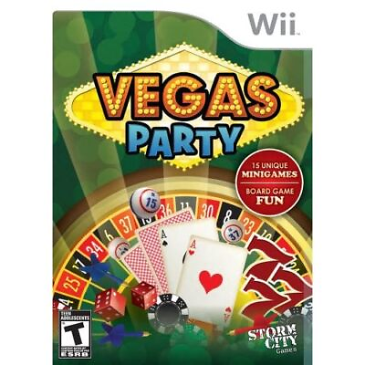 #ad Vegas Party For Wii and Wii U 0E $8.50