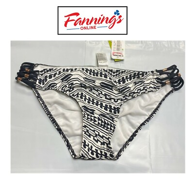 #ad #ad Gianni Bini Printed Side Slits Bikini Bottoms E41 $13.95