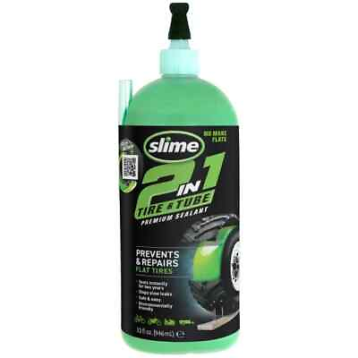 #ad Slime 2 in 1 Tire amp; Tube Premium Sealant Prevents amp; Repairs 32 oz $15.99