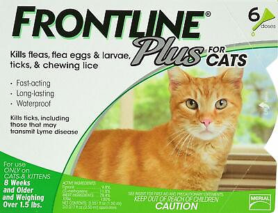 Frontline Plus Flea and Tick Treatment 6 Dose $33.80