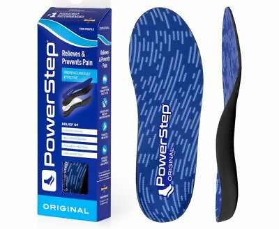 #ad Powerstep Full Length Orthotics Arch Heel Support Insole $41.95