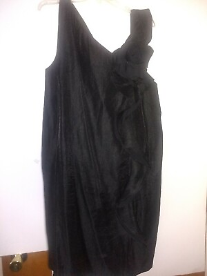 Black Cocktail Dress Size 18W $18.00