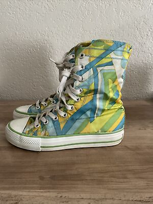 Dollhouse Hi Top Fashion Sneakers Womens Size 5.5 Canvas $16.99