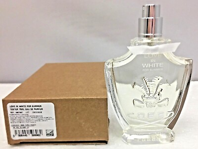 CREED LOVE IN WHITE FOR SUMMER For Women 2.5oz 75ml EDP Spray Not Boxed No Cap $209.99