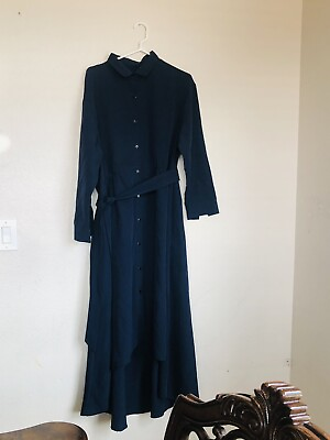 #ad women Elegant belted maxi dress. $55.99