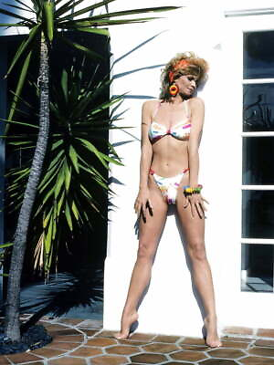 Markie Post Bikini On The Wall 8x10 Picture Celebrity Print $4.00