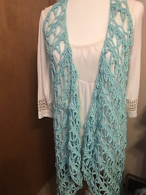 #ad Blue Swimsuit Coverup $35.00