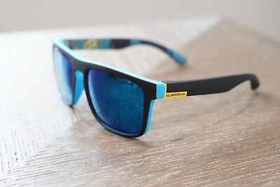 #ad Quiksilver Sunglasses Unisex  Blue Black Yellow $19.99