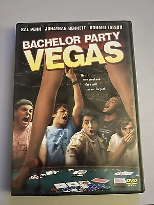 #ad Bachelor Party Vegas DVD Very Good Kal PennJonathan BennettDonald Faiso $5.00
