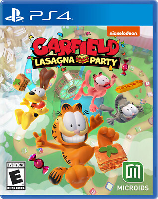 Garfield Lasagna Party for PlayStation 4 New Video Game PS 4 $39.99