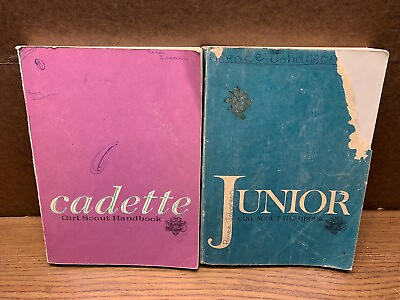 Used Junior Girl Scout and Cadette Handbooks $3.00