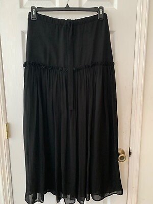 #ad pinko size 6 long skirt skirt perfect condition starchy belt $44.90