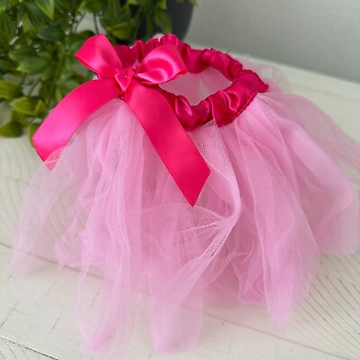 #ad Pink Tutu Skirt For 18quot; Dolls Ballerina Princess Fairy Unbranded Magical Cute $7.59