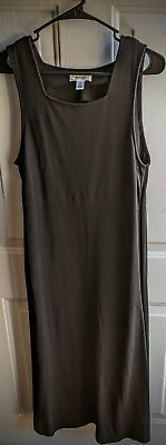 #ad Talbots Petite Long Black Maxi Dress Sz 8P $19.95