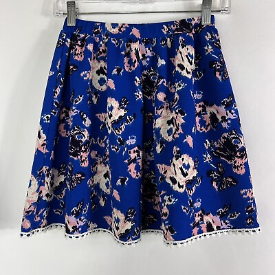 #ad Speechless Skirt Youth Girl#x27;s Size 14 A Line Floral Above Knee Lightweight $6.99