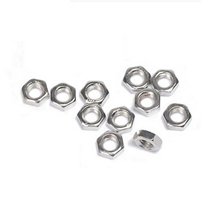 #ad 20pcs inner hex M5 nut stainless steel 6mm diameter nuts DIY sleeve screw $3.68