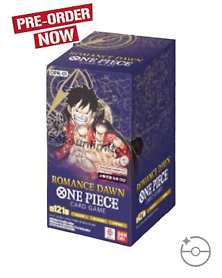 #ad One Piece TCG Romance Dawn Booster Box OPK 01 Korean Pre Order April 29th $59.85