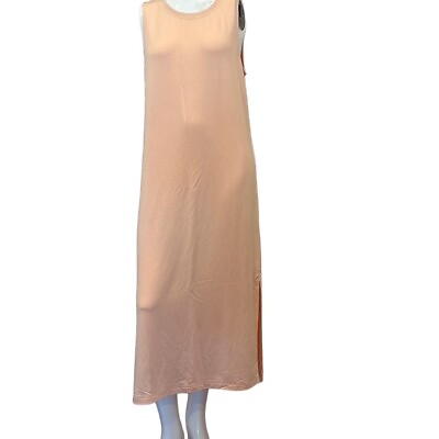 #ad Pink Blush Maxi Sleeveless Dress Sz. M $24.90