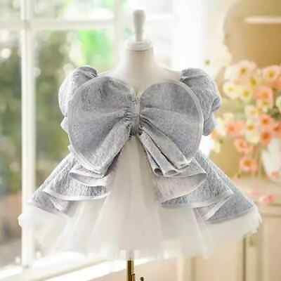 #ad Kids Princess Ball Gown Wedding Birthday Baptism Party Girls Dresses 12M 10T $89.09