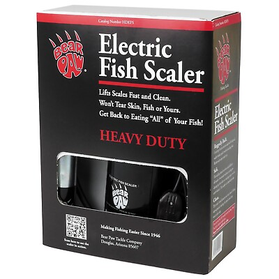 #ad Bear Paw Heavy Duty Electric Fish Scaler $250.00