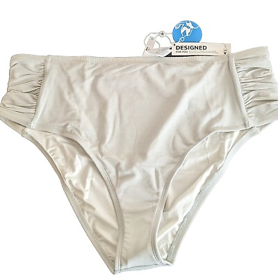 #ad #ad Cupshe Womens Bikini Bottoms Swimwear Size 2X NWT Swimsuit $6.99