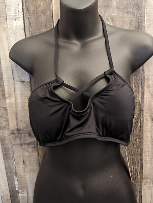 #ad Mossimo Women#x27;s Size Medium Strappy Back Bikini Top $5.00
