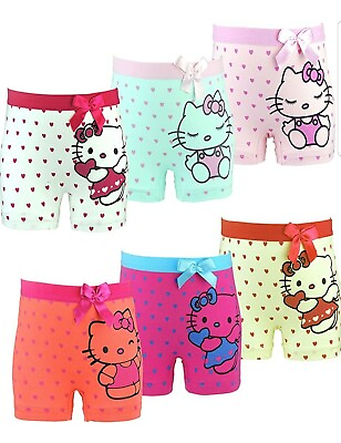 modern Little Girls Underwear Toddler Panties Cotton Boyshort Soft Boy Pants 6ps $11.99