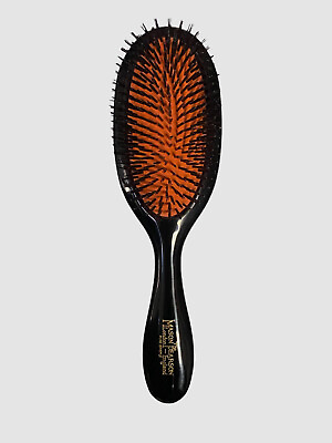 $275 Mason Pearson Black Women#x27;s Handy Size Detangler Bristle Hair Brush $110.48
