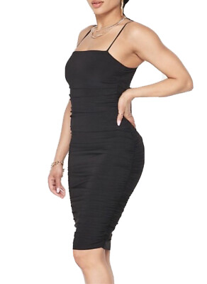 #ad #ad Spaghetti Strap Little Black Dress LBD Cocktail Event Club Party Size L $20.00