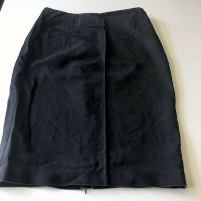 #ad Harve Benard Womens Pencil Skirt Black 8 $9.99