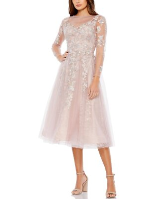 #ad Mac Duggal Embellished Cocktail Dress Women#x27;s $249.99