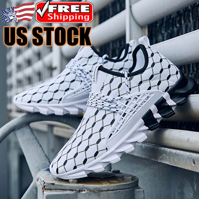 #ad Plus Size Men#x27;s Running Sports Tennis Shoes Casual Jogging Athletic Sneakers Gym $26.49