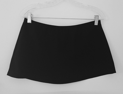 #ad Calvin Klein Swimwear Women#x27;s Size S Stretch Black Skirt Beach Cover up $9.00