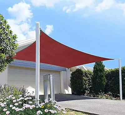 Sun Shade Sail Canopy Rectangle Sand Uv Block Sunshade For Backyard Deck Outdoor $48.99