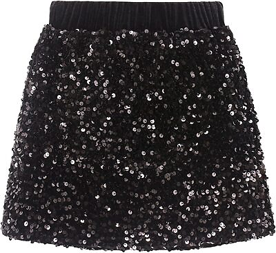 WELAKEN Sparkly Sequin Skirt for Girls Toddler amp; Kids II Little Girl#x27;s Elastic W $58.35