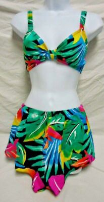 #ad Multi Color Sea Fashions Shorts Bikini Women#x27;s Swimsuit Size 14 NWT #83 $41.00