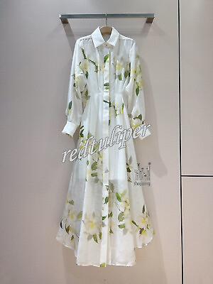 #ad Spring Summer Shirt Style Long Dress smlxl $189.00