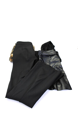 Zara Women#x27;s Mini Skirt Dress Pants Hoodie Scarf Black Beige Size M Lot 4 $40.81