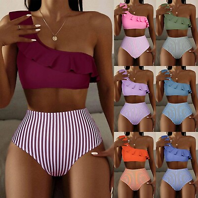#ad #ad Bikini For Women With Swimsuits Shorts 2 Pieces Anti UV Fast Dry Summer Wear $16.88