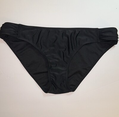 #ad Rue Bleu Black Bikini Bottom $16.00