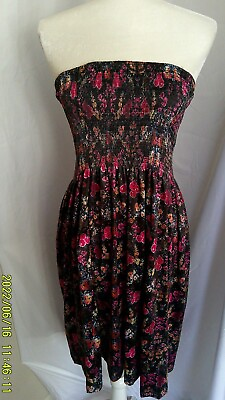 #ad New womens dress Size Large L Floral Multicolor  $22.99