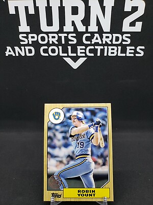 #ad 2022 Topps Series One Robin Yount #T87 54 Brewers $3.99