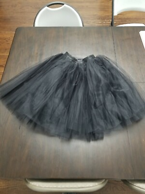#ad A line new WITHOUT tags black tulle tutu skirt kids $9.99