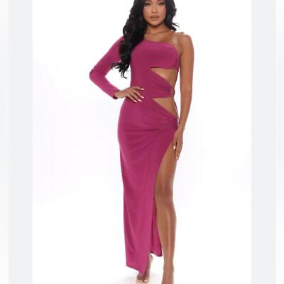 #ad Fashion Nova l Oh My My Cut Maxi Dress Large $21.60
