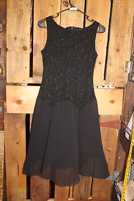 #ad Alex Formal Cocktail Black 6P Women#x27;s Dress $24.00