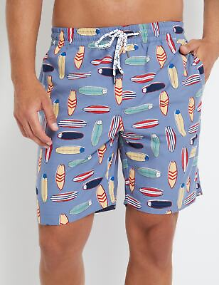 #ad Mens Swimwear Printed Boardshort RIVERS $12.85