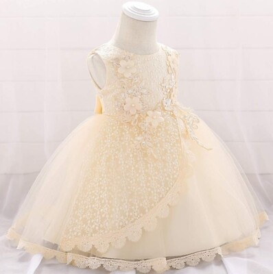 #ad Flower Party Wedding Formal Dress Girl Dress Kid Tutu Baby Princess 18 24 Mths $21.99