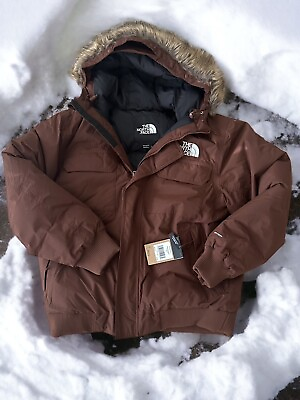 #ad The North Face Mcmurdo Bomber 600 Down Warm Insulated Winter Jacket Dark Oak XL $249.00