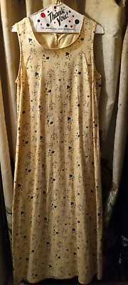 Women#x27;s Handmade Yellow Maxi Dress $2.99
