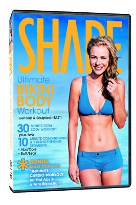 #ad #ad Shape: Ultimate Bikini Body Workout DVD $4.46